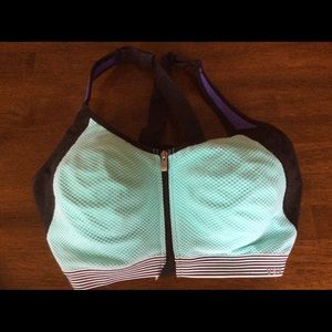 Victoria’s Secret sport bra. Front zip